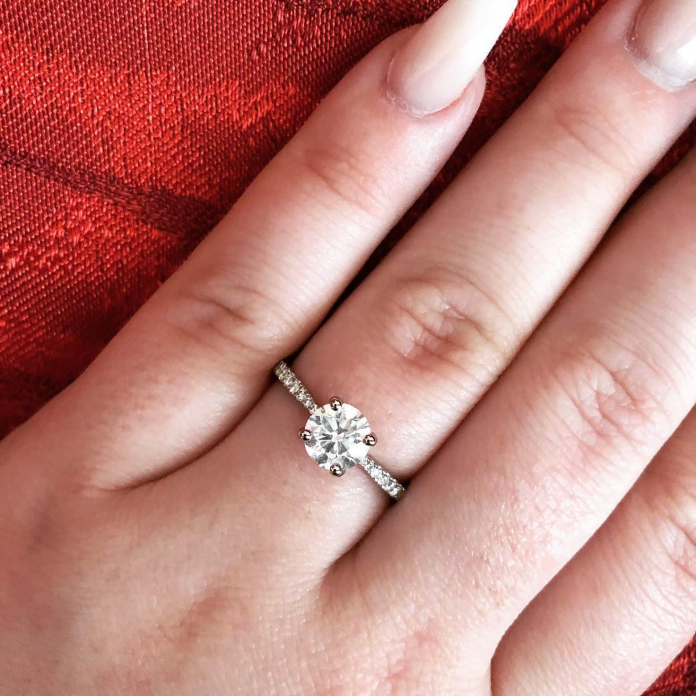 Make sure your ring’s sparkling